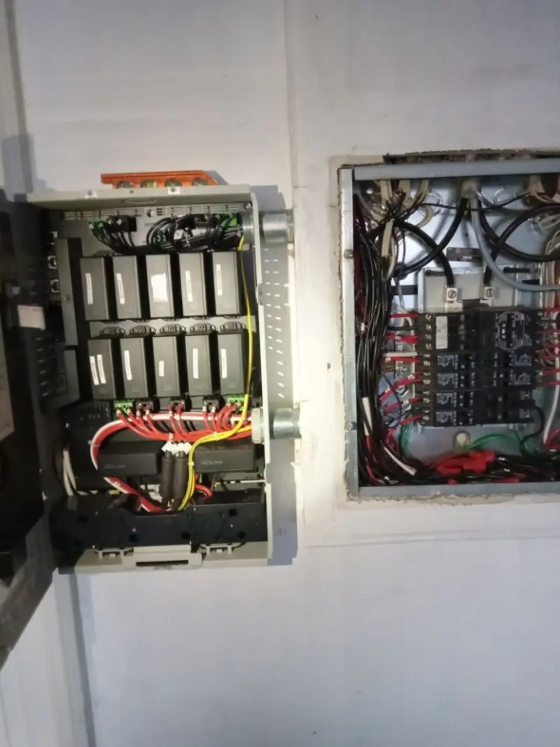 Electrical panel upgrade completed for Electrical Inspection in Carrollton